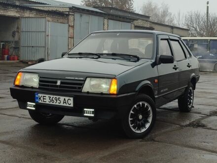 Зеленый ВАЗ 21099, объемом двигателя 1.5 л и пробегом 62 тыс. км за 1999 $, фото 1 на Automoto.ua