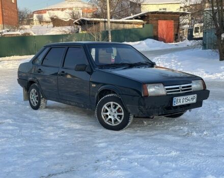 Зелений ВАЗ 21099, об'ємом двигуна 1.5 л та пробігом 200 тис. км за 1750 $, фото 1 на Automoto.ua