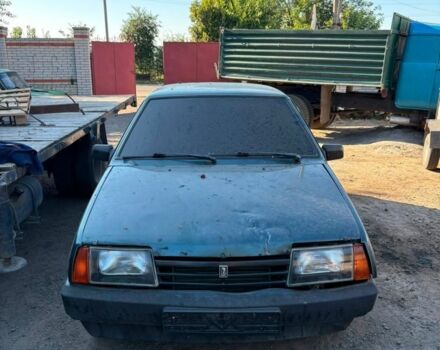 Зелений ВАЗ 21099, об'ємом двигуна 1.5 л та пробігом 55 тис. км за 652 $, фото 1 на Automoto.ua