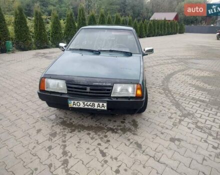 Зеленый ВАЗ 21099, объемом двигателя 0.15 л и пробегом 95 тыс. км за 1300 $, фото 1 на Automoto.ua