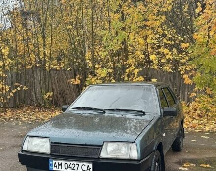 Зелений ВАЗ 21099, об'ємом двигуна 1.5 л та пробігом 250 тис. км за 935 $, фото 1 на Automoto.ua