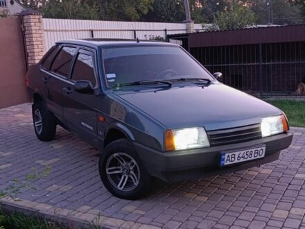Зеленый ВАЗ 21099, объемом двигателя 1.5 л и пробегом 2 тыс. км за 1850 $, фото 1 на Automoto.ua