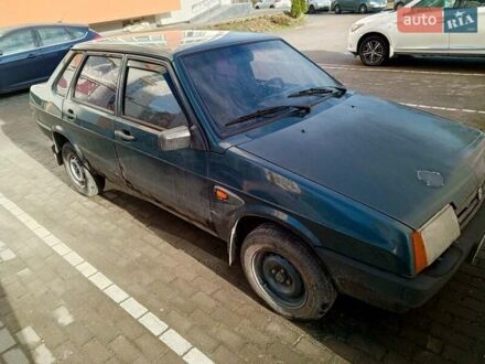 ВАЗ 21099 2004 у Яворове на Automoto.ua Зелений ВАЗ 21099, об'ємом двигуна 1.5 л та пробігом 151 тис. км за 700 $, фото 1 на Automoto.ua