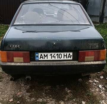 Зелений ВАЗ 21099, об'ємом двигуна 1.6 л та пробігом 206 тис. км за 899 $, фото 1 на Automoto.ua