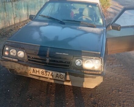 Зелений ВАЗ 21099, об'ємом двигуна 1.5 л та пробігом 150 тис. км за 1419 $, фото 1 на Automoto.ua