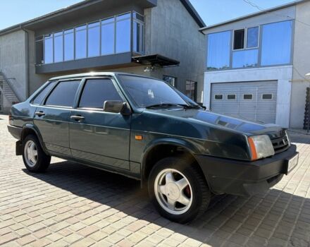 Зелений ВАЗ 21099, об'ємом двигуна 1.5 л та пробігом 181 тис. км за 2350 $, фото 1 на Automoto.ua