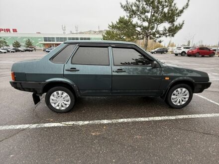 Зеленый ВАЗ 21099, объемом двигателя 0 л и пробегом 2 тыс. км за 2000 $, фото 1 на Automoto.ua