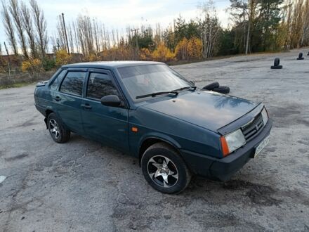 Зеленый ВАЗ 21099, объемом двигателя 0 л и пробегом 234 тыс. км за 1750 $, фото 1 на Automoto.ua