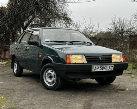 Зеленый ВАЗ 21099, объемом двигателя 1.5 л и пробегом 78 тыс. км за 3000 $, фото 1 на Automoto.ua