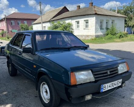 Зеленый ВАЗ 21099, объемом двигателя 0 л и пробегом 210 тыс. км за 900 $, фото 1 на Automoto.ua