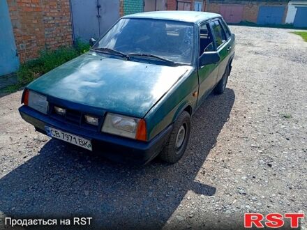 Зелений ВАЗ 21099, об'ємом двигуна 1.5 л та пробігом 330 тис. км за 850 $, фото 1 на Automoto.ua