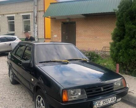 Зелений ВАЗ 21099, об'ємом двигуна 1.6 л та пробігом 124 тис. км за 1650 $, фото 1 на Automoto.ua