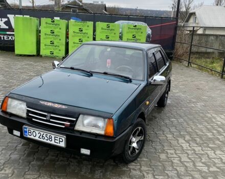 Зелений ВАЗ 21099, об'ємом двигуна 1.5 л та пробігом 188 тис. км за 1800 $, фото 1 на Automoto.ua