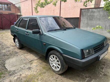 ВАЗ 21099 2004 в Мукачеве на Automoto.ua Зеленый ВАЗ 21099, объемом двигателя 1.5 л и пробегом 170 тыс. км за 2200 $, фото 1 на Automoto.ua