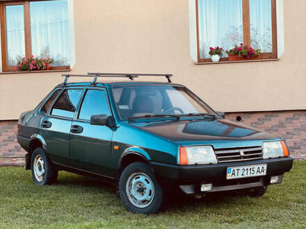 Зелений ВАЗ 21099, об'ємом двигуна 1.6 л та пробігом 190 тис. км за 1450 $, фото 1 на Automoto.ua