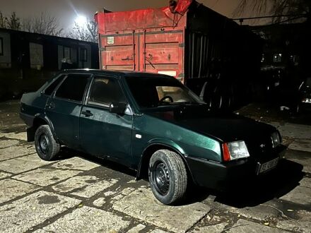 Зеленый ВАЗ 21099, объемом двигателя 1.6 л и пробегом 0 тыс. км за 1200 $, фото 1 на Automoto.ua