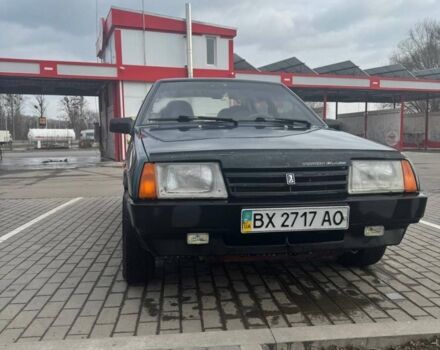 Зеленый ВАЗ 21099, объемом двигателя 1.5 л и пробегом 202 тыс. км за 1600 $, фото 1 на Automoto.ua