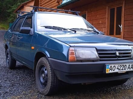 ВАЗ 21099 2004 в Ужгороде на Automoto.ua Зеленый ВАЗ 21099, объемом двигателя 0 л и пробегом 1 тыс. км за 1200 $, фото 1 на Automoto.ua