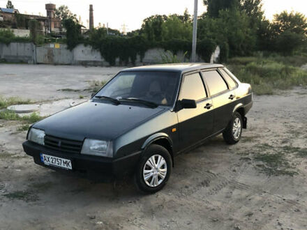 Зелений ВАЗ 21099, об'ємом двигуна 1.6 л та пробігом 176 тис. км за 2300 $, фото 1 на Automoto.ua