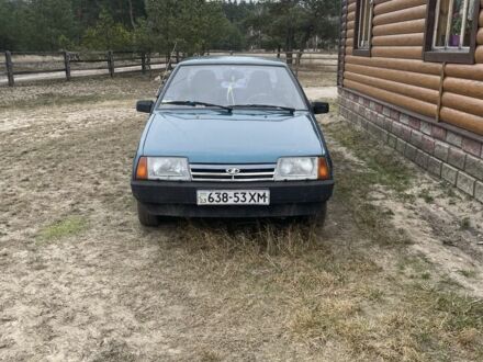 Зеленый ВАЗ 21099, объемом двигателя 1.5 л и пробегом 3 тыс. км за 1000 $, фото 1 на Automoto.ua