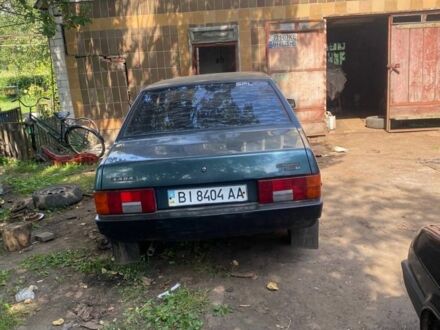 Зеленый ВАЗ 21099, объемом двигателя 1.5 л и пробегом 350 тыс. км за 607 $, фото 1 на Automoto.ua