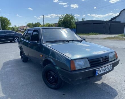 Зелений ВАЗ 21099, об'ємом двигуна 1.5 л та пробігом 146 тис. км за 1700 $, фото 1 на Automoto.ua