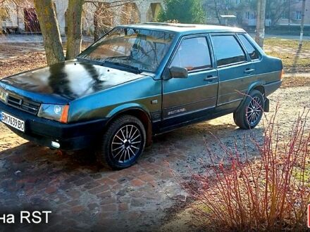 ВАЗ 21099 2004 в Лубнах на Automoto.ua Зеленый ВАЗ 21099, объемом двигателя 15 л и пробегом 200 тыс. км за 900 $, фото 1 на Automoto.ua
