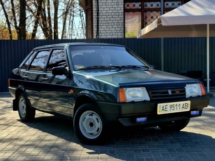 Зеленый ВАЗ 21099, объемом двигателя 2 л и пробегом 126 тыс. км за 2600 $, фото 1 на Automoto.ua