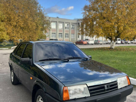 Зеленый ВАЗ 21099, объемом двигателя 1.6 л и пробегом 120 тыс. км за 1900 $, фото 1 на Automoto.ua