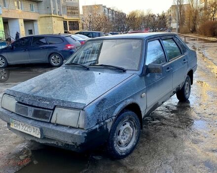 Зеленый ВАЗ 21099, объемом двигателя 1.5 л и пробегом 123 тыс. км за 540 $, фото 1 на Automoto.ua