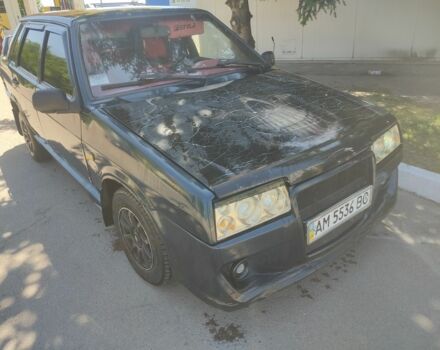 Зелений ВАЗ 21099, об'ємом двигуна 1.5 л та пробігом 150 тис. км за 1050 $, фото 1 на Automoto.ua