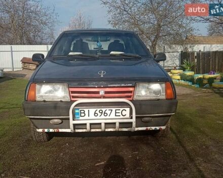 Зеленый ВАЗ 21099, объемом двигателя 1.5 л и пробегом 250 тыс. км за 1300 $, фото 1 на Automoto.ua