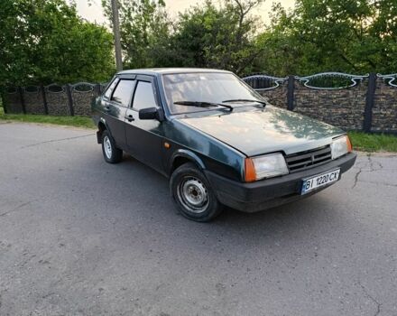 Зелений ВАЗ 21099, об'ємом двигуна 0 л та пробігом 230 тис. км за 750 $, фото 1 на Automoto.ua