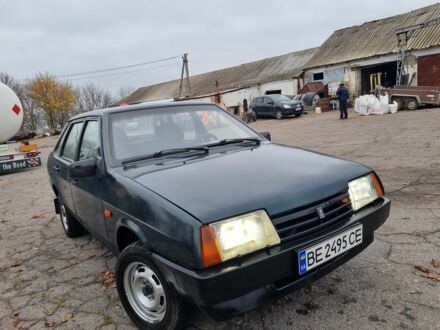 Зеленый ВАЗ 21099, объемом двигателя 0 л и пробегом 123 тыс. км за 1300 $, фото 1 на Automoto.ua