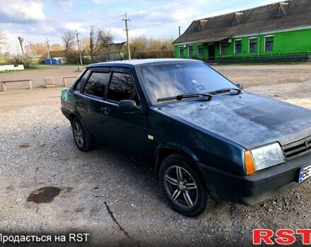Зелений ВАЗ 21099, об'ємом двигуна 1.5 л та пробігом 120 тис. км за 1300 $, фото 1 на Automoto.ua