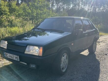 Зеленый ВАЗ 21099, объемом двигателя 1.5 л и пробегом 122 тыс. км за 1500 $, фото 1 на Automoto.ua