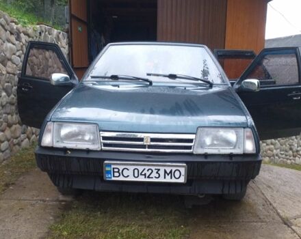 Зелений ВАЗ 21099, об'ємом двигуна 1.5 л та пробігом 180 тис. км за 1800 $, фото 1 на Automoto.ua