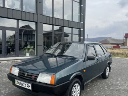 Зелений ВАЗ 21099, об'ємом двигуна 1.5 л та пробігом 129 тис. км за 1250 $, фото 1 на Automoto.ua