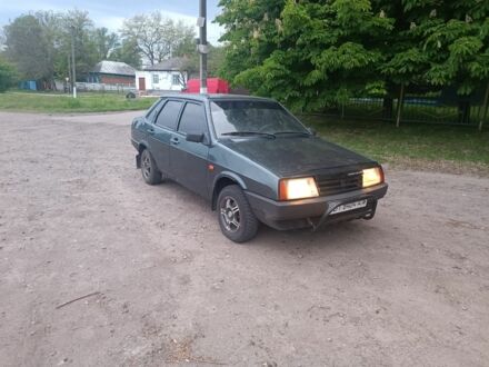 ВАЗ 21099 2004 в Нежине на Automoto.ua Зеленый ВАЗ 21099, объемом двигателя 1.6 л и пробегом 100 тыс. км за 850 $, фото 1 на Automoto.ua