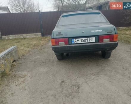 Зеленый ВАЗ 21099, объемом двигателя 1.5 л и пробегом 222 тыс. км за 1400 $, фото 1 на Automoto.ua