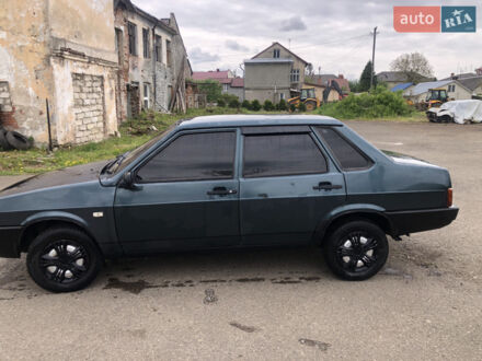 Зелений ВАЗ 21099, об'ємом двигуна 1.5 л та пробігом 110 тис. км за 1050 $, фото 1 на Automoto.ua