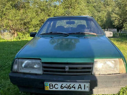 Зеленый ВАЗ 21099, объемом двигателя 1.6 л и пробегом 280 тыс. км за 888 $, фото 1 на Automoto.ua