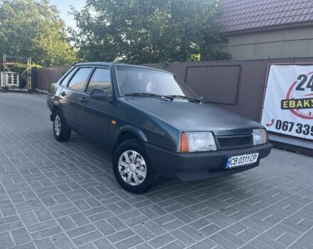 Зеленый ВАЗ 21099, объемом двигателя 1.5 л и пробегом 170 тыс. км за 1399 $, фото 1 на Automoto.ua