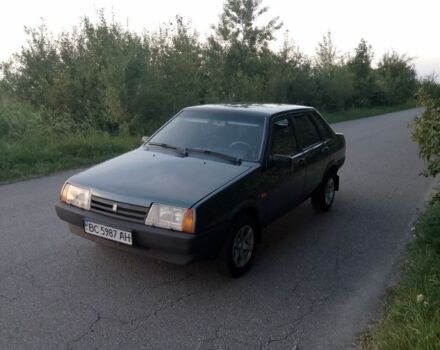 Зелений ВАЗ 21099, об'ємом двигуна 1.5 л та пробігом 160 тис. км за 2000 $, фото 1 на Automoto.ua