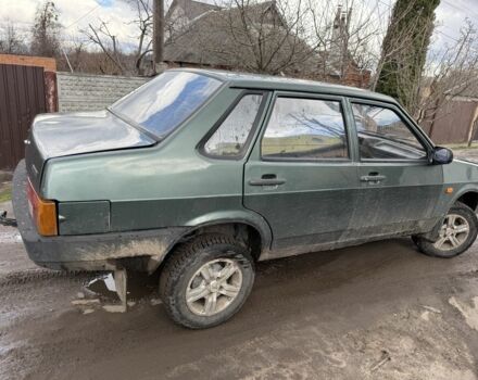 Зелений ВАЗ 21099, об'ємом двигуна 1.5 л та пробігом 200 тис. км за 980 $, фото 1 на Automoto.ua