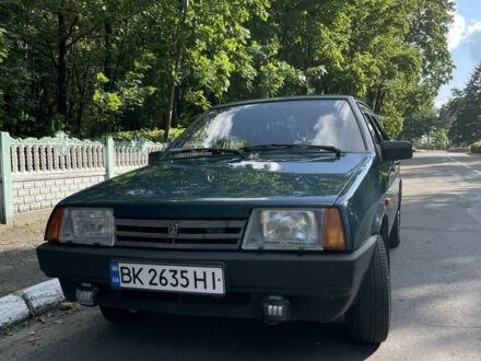 ВАЗ 21099 2005 в Сарнах на Automoto.ua Зеленый ВАЗ 21099, объемом двигателя 1.5 л и пробегом 108 тыс. км за 1750 $, фото 1 на Automoto.ua