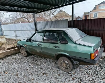 Зелений ВАЗ 21099, об'ємом двигуна 1.5 л та пробігом 142 тис. км за 1650 $, фото 1 на Automoto.ua