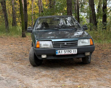 Зеленый ВАЗ 21099, объемом двигателя 1.6 л и пробегом 298 тыс. км за 1232 $, фото 1 на Automoto.ua