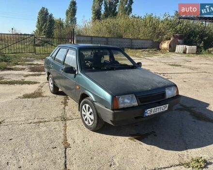 Зелений ВАЗ 21099, об'ємом двигуна 1.5 л та пробігом 173 тис. км за 1600 $, фото 1 на Automoto.ua