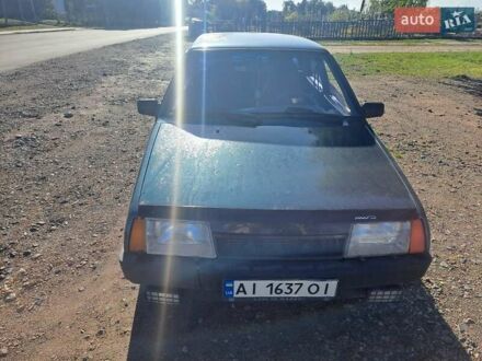 Зелений ВАЗ 21099, об'ємом двигуна 1.5 л та пробігом 285 тис. км за 2000 $, фото 1 на Automoto.ua
